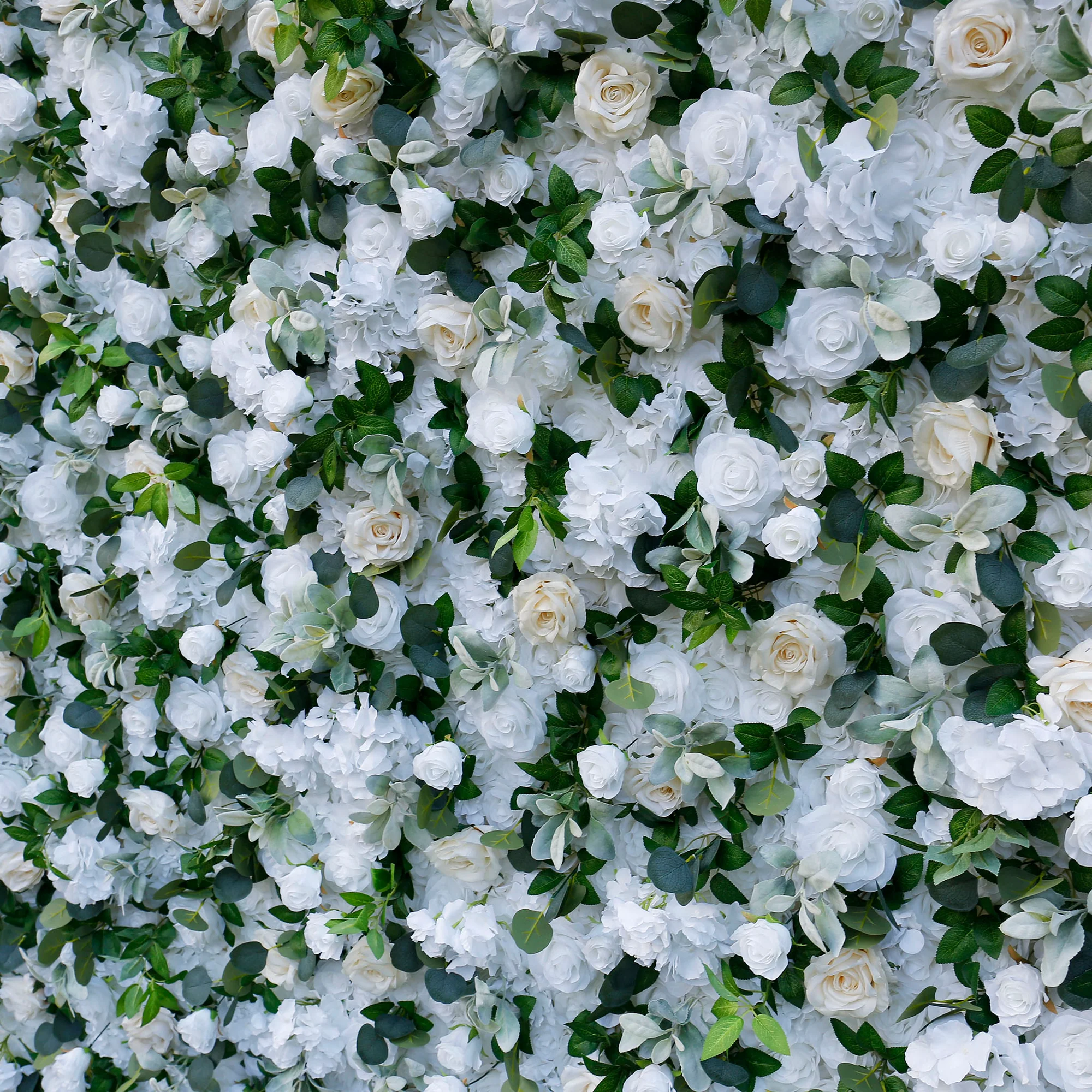 White Petal Flower Wall - Imagen 3
