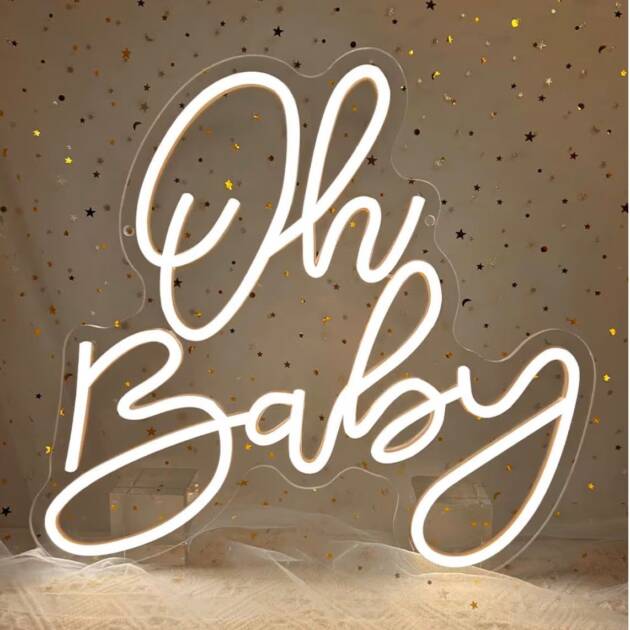 Letrero LED “Oh Baby”