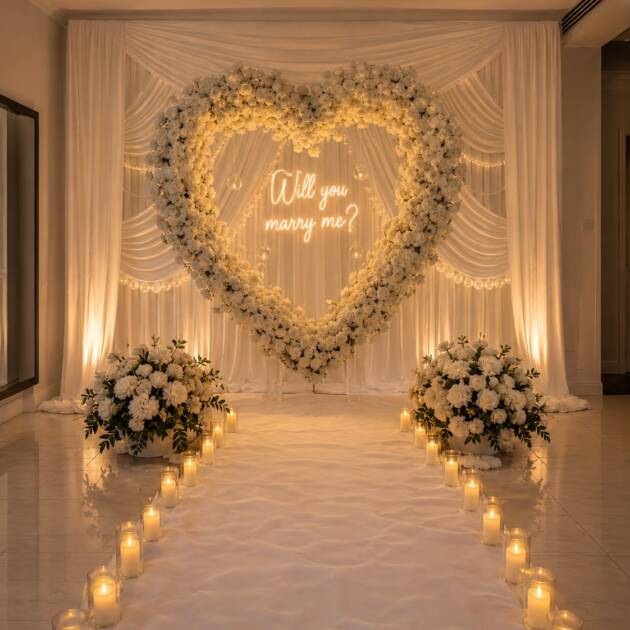 White Petal Moments: The Proposal Luxury Edition