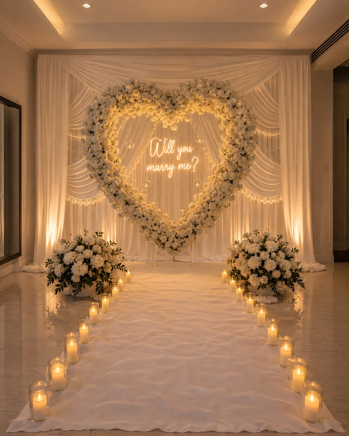 White Petal Moments: The Proposal Luxury Edition