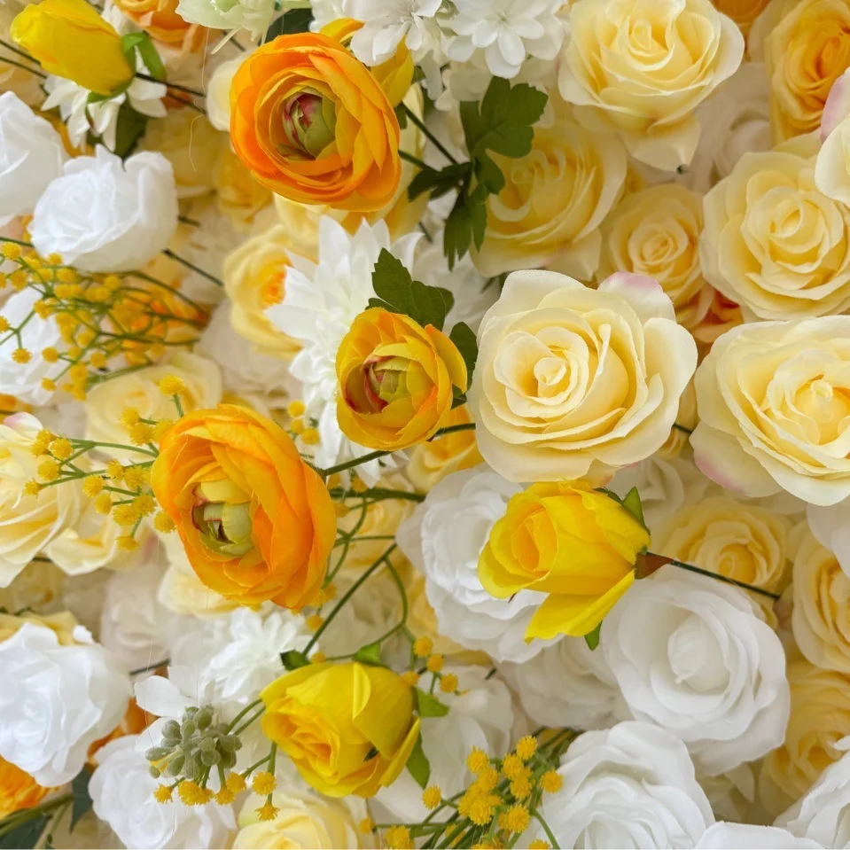 Golden Bloom Floral Wall - Imagen 2