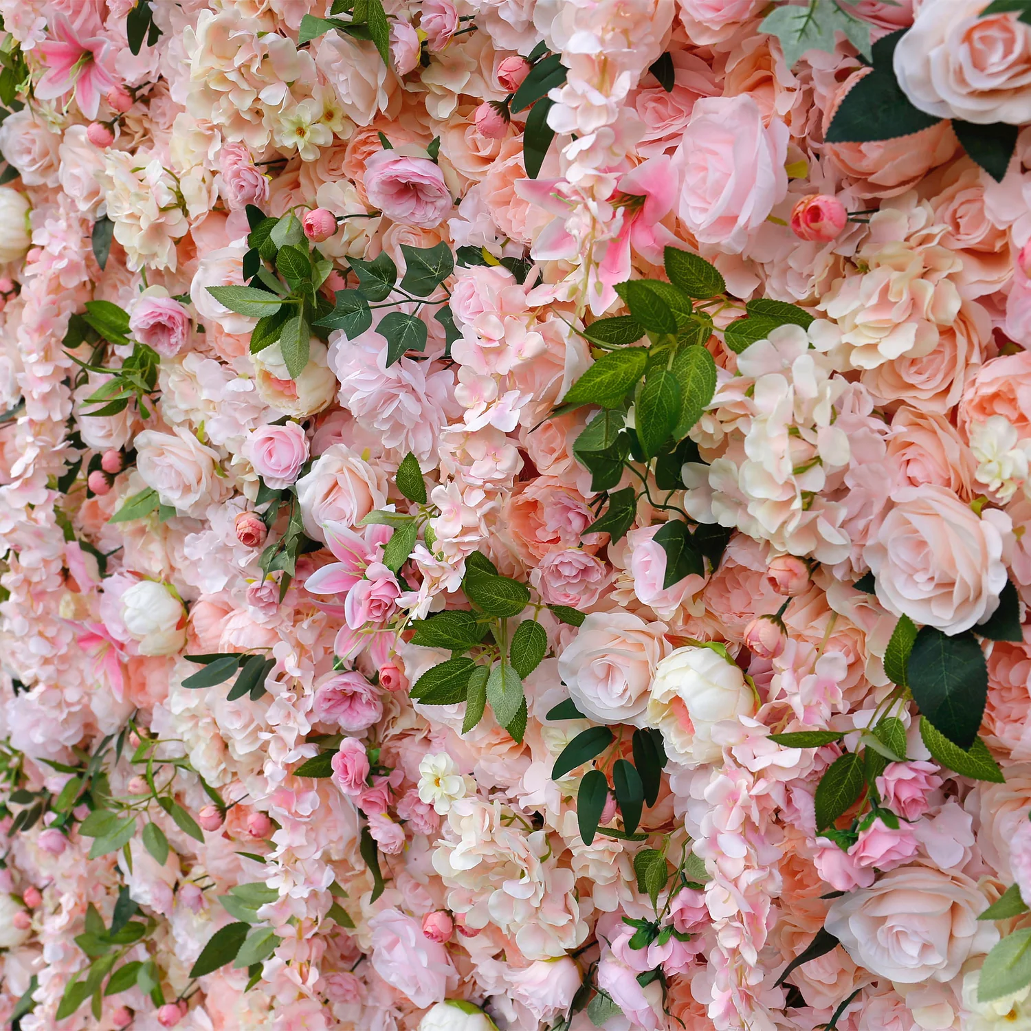 Pink Rose Floral Wall - Imagen 2