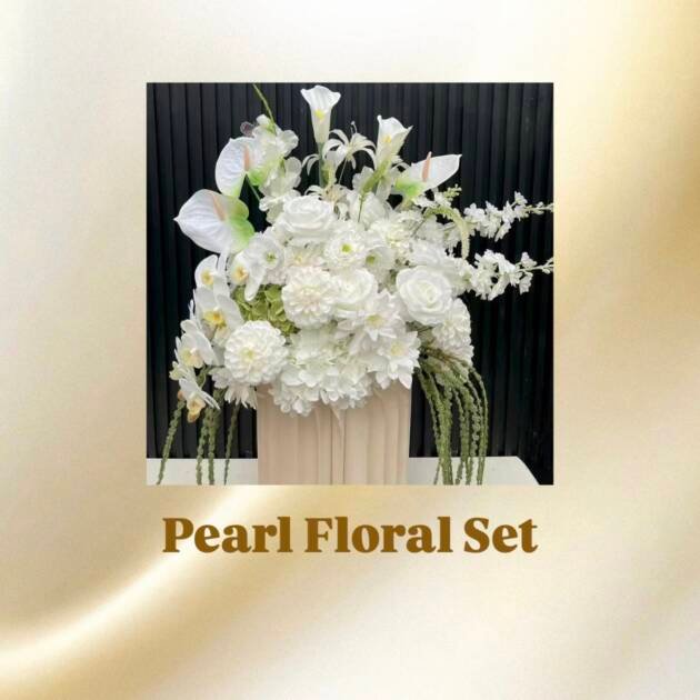 Pearl Floral Set