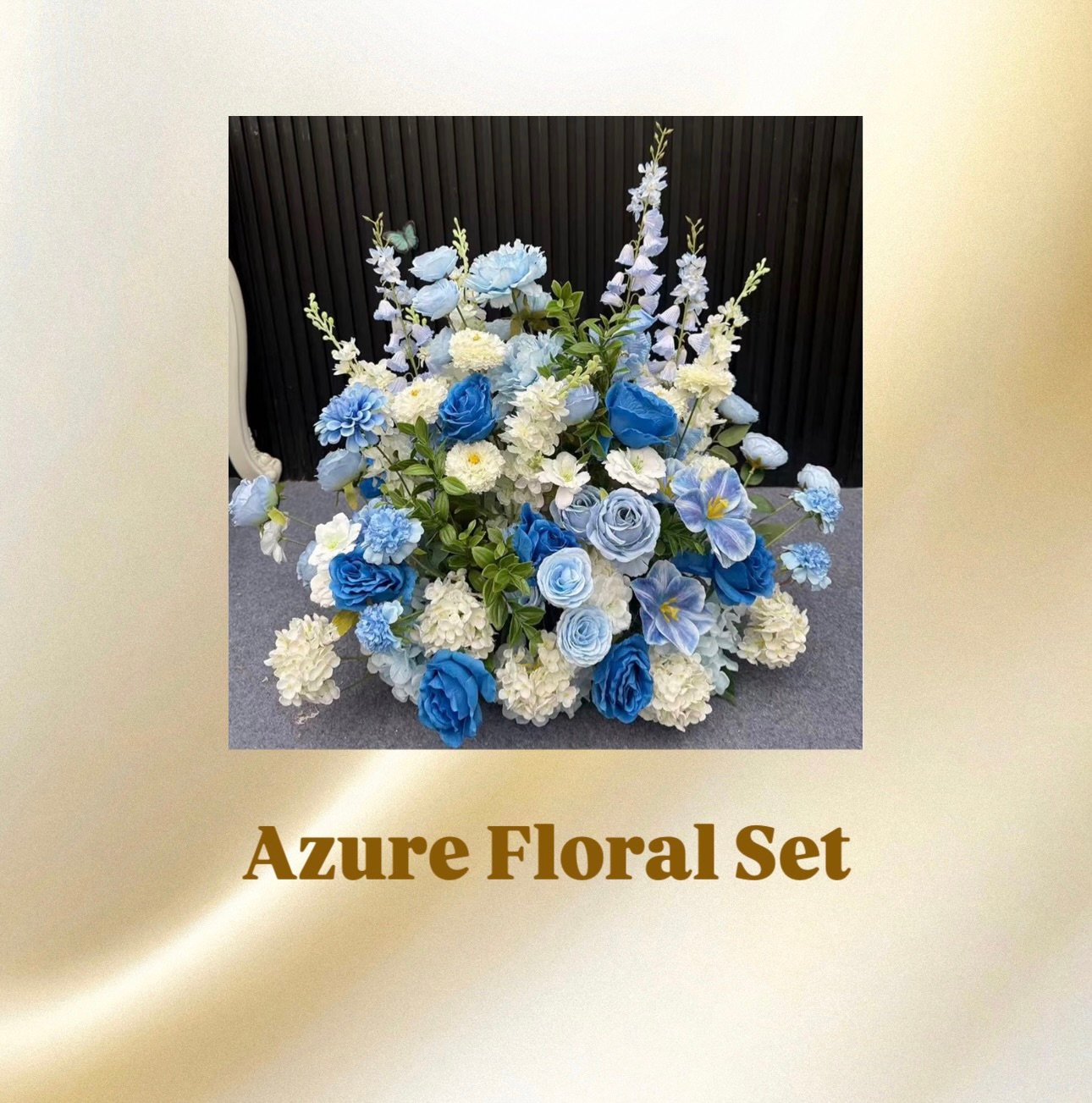 Azure Floral Set