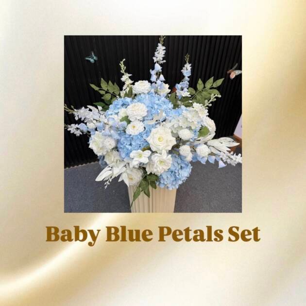 Baby Blue Petals Set